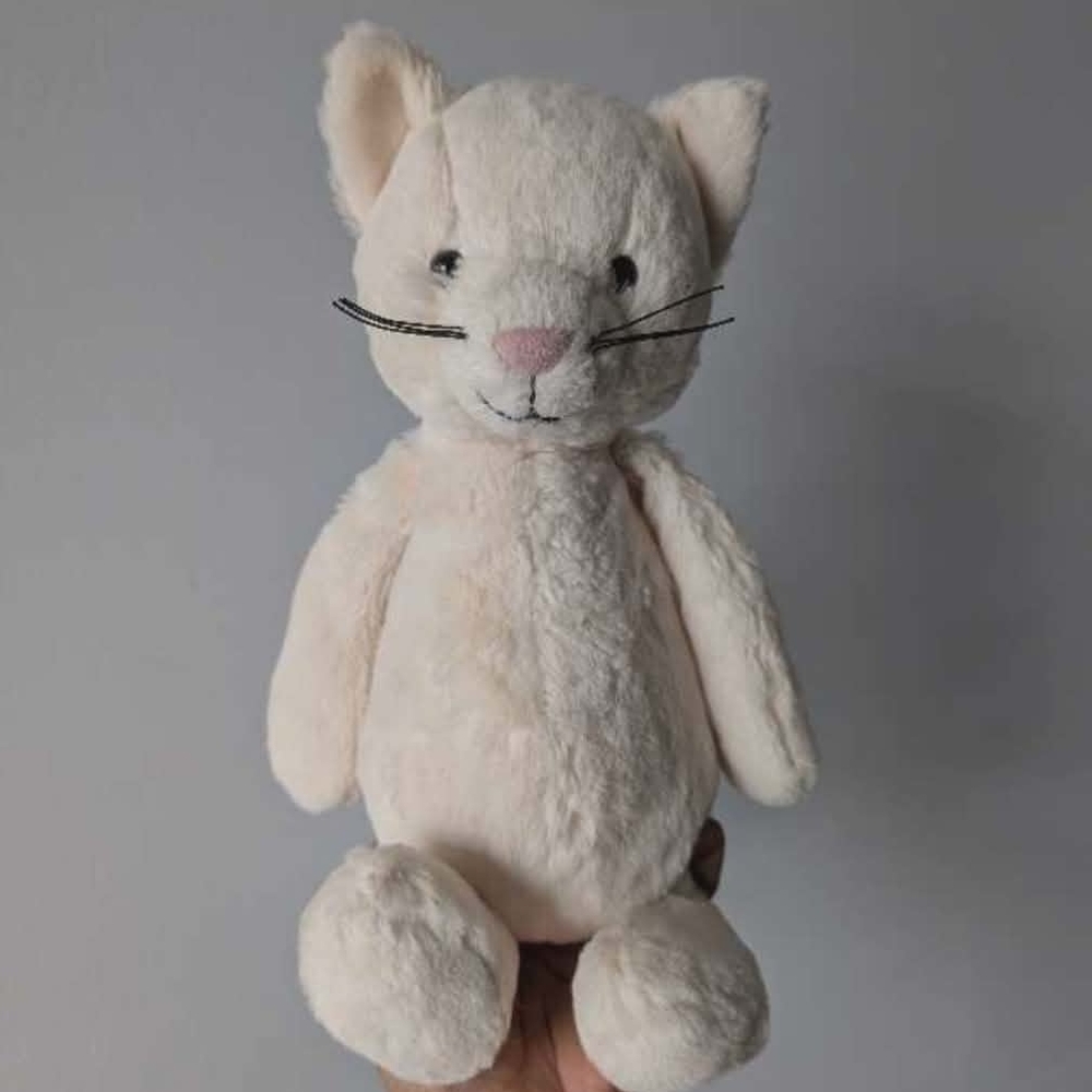 SOLD - Jellycat Bashful Cream Kitten
